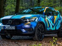 La peinture de ce Volvo XC40 réagit à la musique