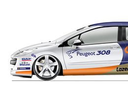 Une Peugeot 308 en WTCC en Chine et à Macao