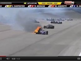 Indycar : Dan Wheldon se tue en course