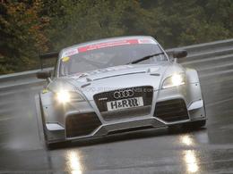 L'Audi TT RS a fait ses débuts en compétition