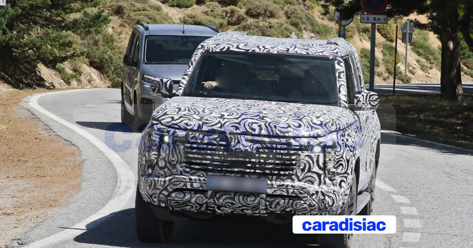 Viendra-t-il en Europe ? Le nouveau Mitsubishi Pajero est en essai en Espagne.
