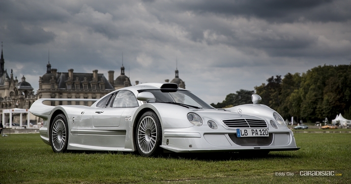 L'unique Mercedes CLK-LM, voiture de course de route - "Dans le regard d'Eddy" par Pierre-Olivier Marie