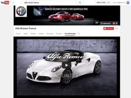 Alfa Romeo lance sa chaîne YouTube