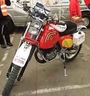 Dakar 2011 : Ignacio Chivite et sa Bultaco KO, mais chapeau !