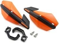 KTM: entre protège-mains et turbine.