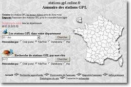 Le site annuaire des stations G.P.L
