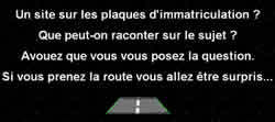 Le site français des plaques d’immatriculation