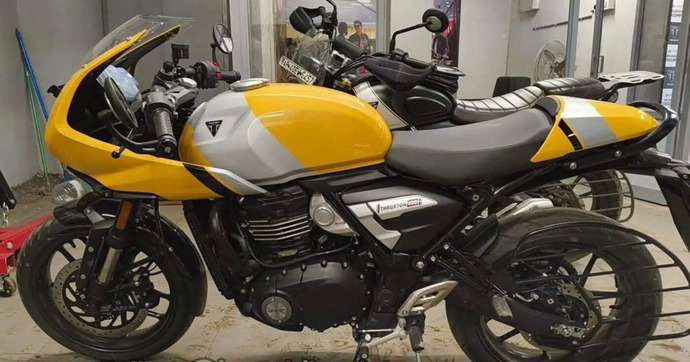 La nouvelle Triumph Thruxton 400 est prête !