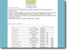 Le portail des jeux de course sur PC
