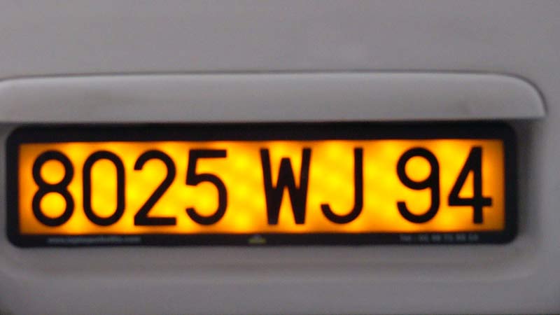 Une Plaque Non Conforme Sera Sanctionnee D Une Amende De 135 A Partir Du 1er Juillet 2017 Zayactu Org