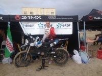 Enduropale : une Zero FX passe la ligne d'arrivée