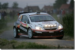 IRC Barum Rally : Mikkelsen sur une Opel Corsa, Prokop sur une Peugeot 207