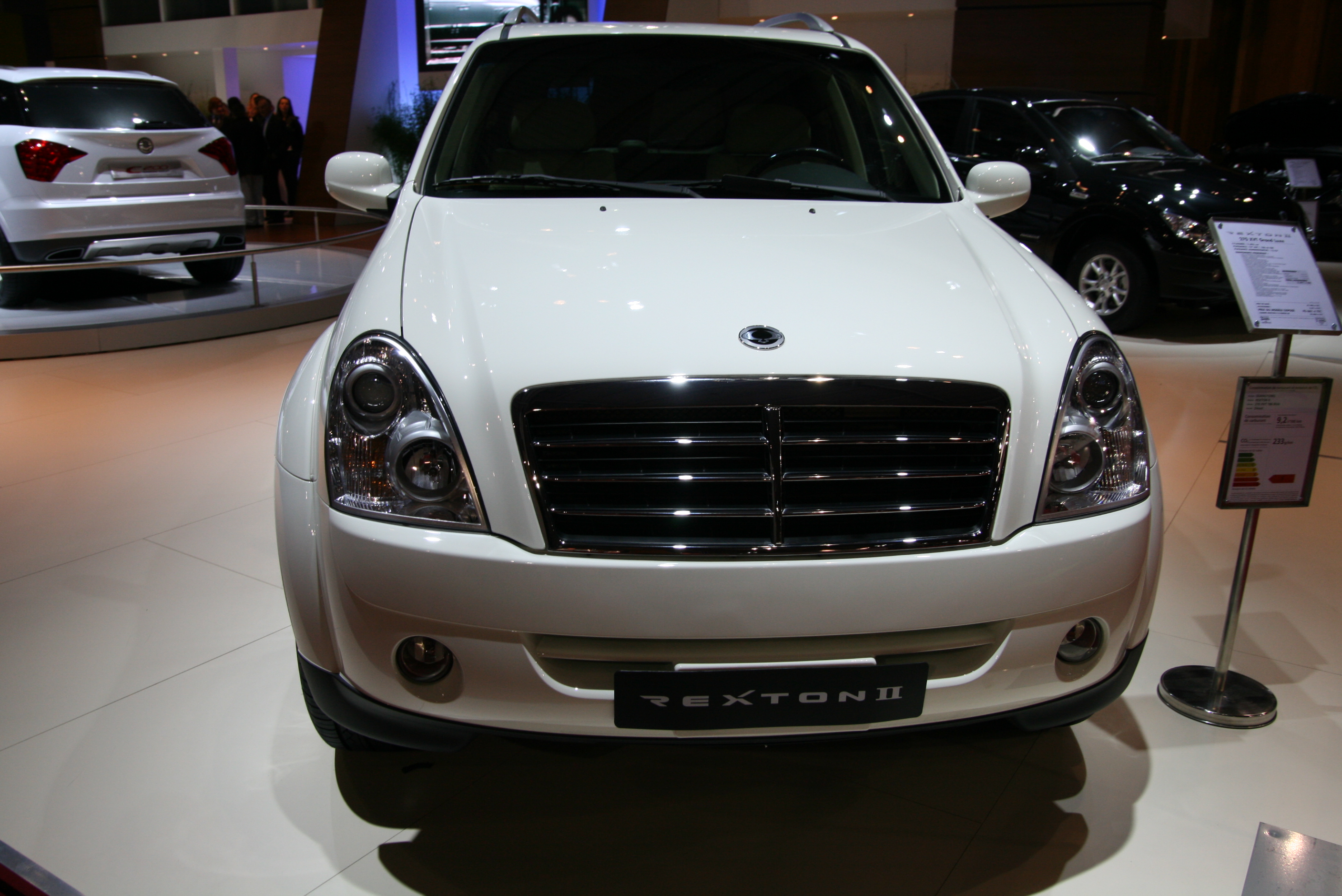 Капот ssangyong rexton 2